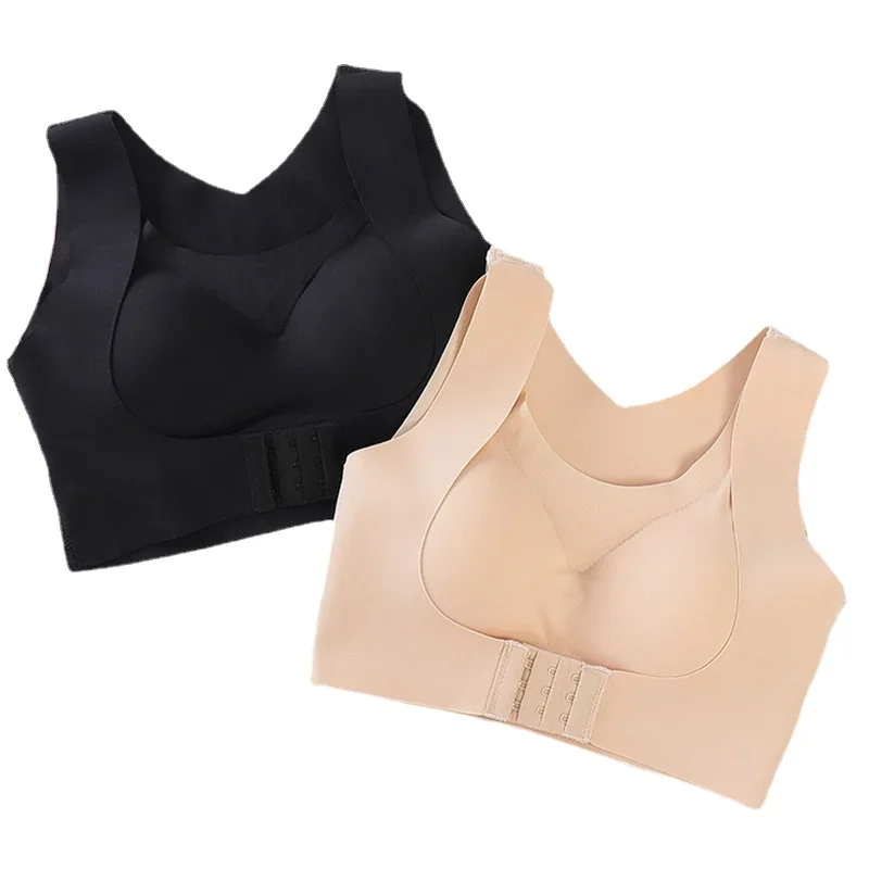 Posture Corrector Back - 女性のブラジャー姿勢コレクターブラジャーフロントクローズドフィットネスベストプッシュプル女性の下着クロスバックベスト