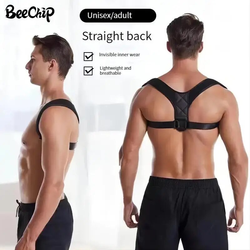 背筋矯正ベルト 猫背防止 座り姿勢矯正 男女兼用 通気性 ボ - Posture Corrector Back のレビューと価格