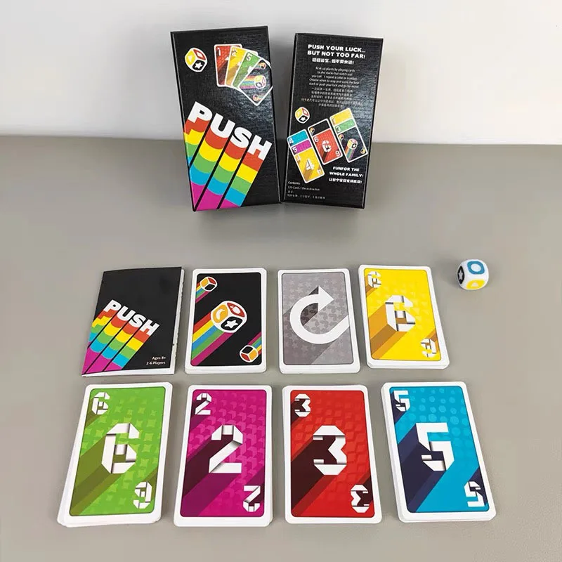「プッシュカードゲーム」：大人も子供も楽しめる戦略ボードゲー - Push Up Board のレビューと価格